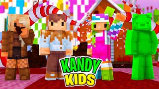 Thumbnail of the Minecraft Bedrock Marketplace product Kandy Kids created by Zombeanie.
