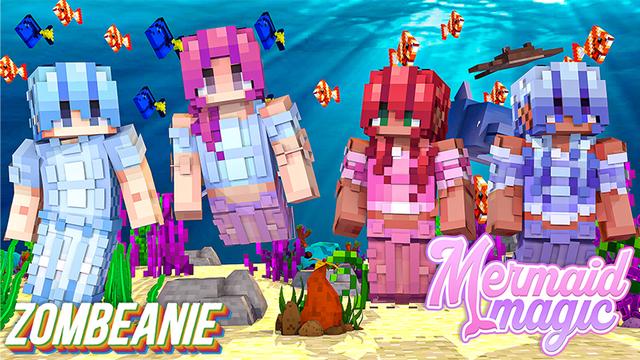 Thumbnail of the Minecraft Bedrock Marketplace product Mermaid Magic created by Zombeanie.
