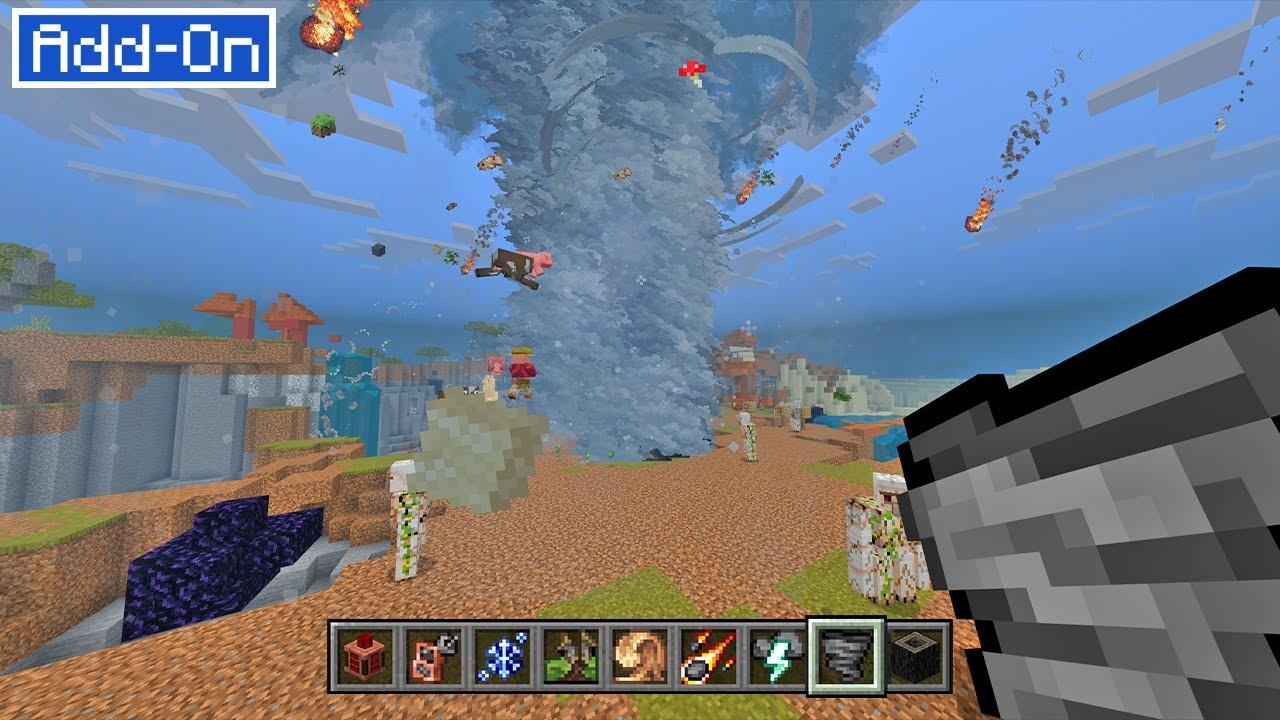 Insane Disasters Add-On by Spark Universe | CHUNK - Minecraft Bedrock ...