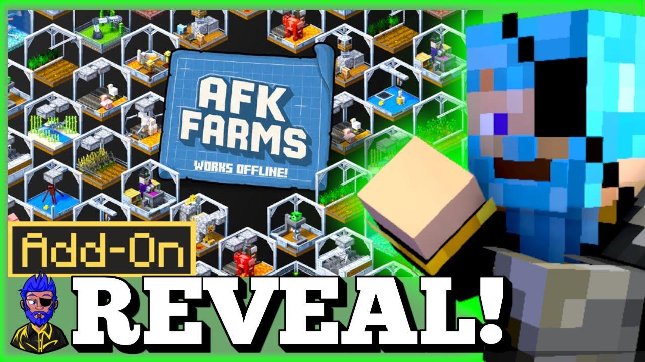 AFK Farms Add-On de Logdotzip | CHUNK - Minecraft Bedrock Marketplace ...