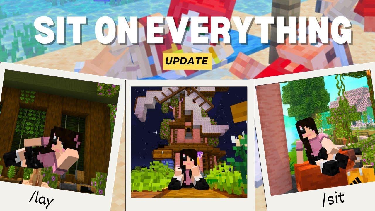 Sit On Everything Add-on by Owls Cubed | CHUNK - Minecraft Bedrock ...