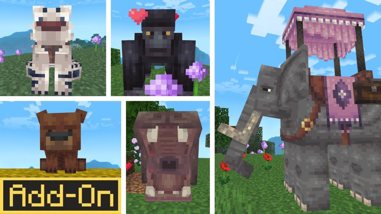 Wildlife Add-On v1.2 by PixelHeads | CHUNK - Minecraft Bedrock ...