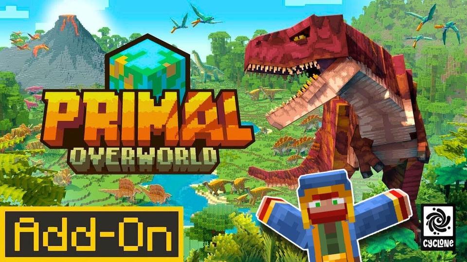 Primal Overworld by Cyclone | CHUNK - Minecraft Bedrock Marketplace ...