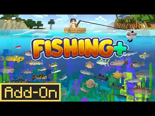 Fishing + Add-On by MobBlocks | CHUNK - Minecraft Bedrock Marketplace ...
