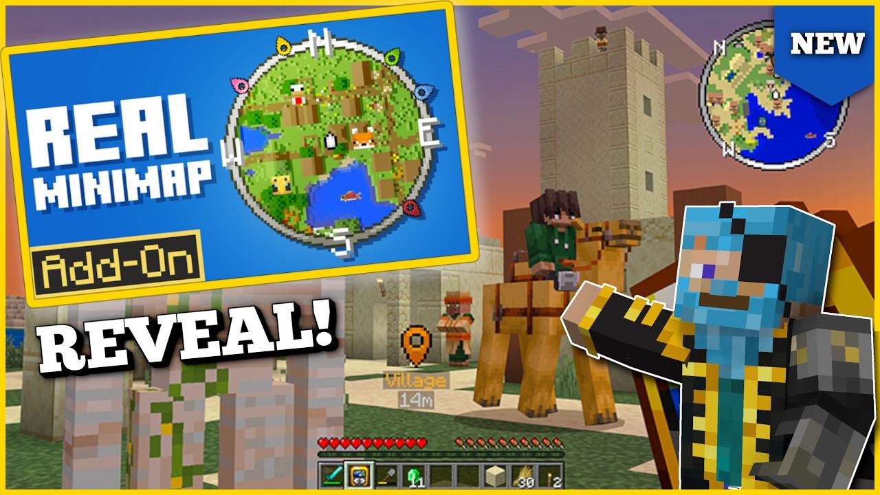 Real Minimap by MelonBP | CHUNK - Minecraft Bedrock Marketplace Explorer