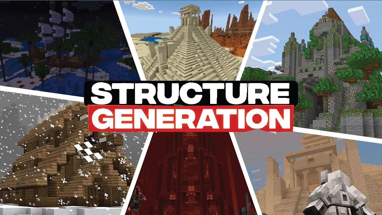STRUCTURE GENERATION Add-On by Pixelusion | CHUNK - Minecraft Bedrock ...