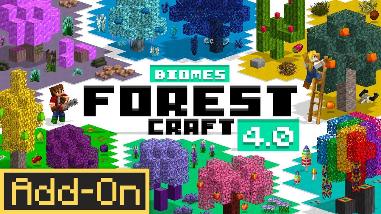 Forest Craft Add-On by Float Studios | CHUNK - Minecraft Bedrock ...
