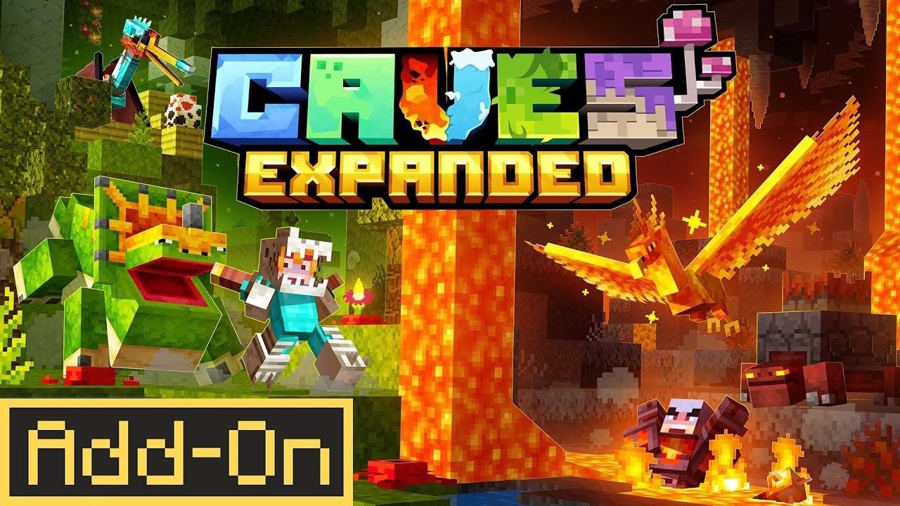 Caves Expanded Add-On by Levelatics | CHUNK - Minecraft Bedrock ...