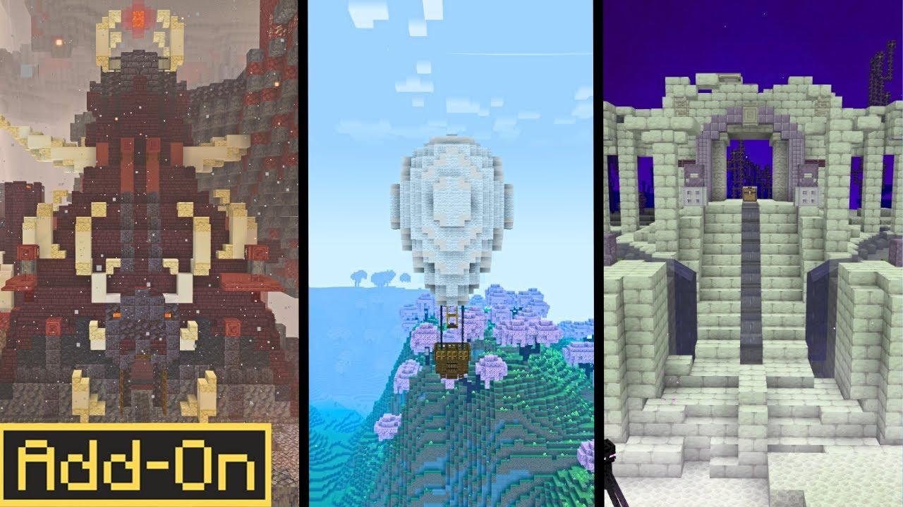 STRUCTURE GENERATION Add-On by Pixelusion | CHUNK - Minecraft Bedrock ...