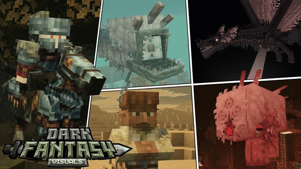 Dark Fantasy Visuals by Starfish Studios | CHUNK - Minecraft Bedrock ...