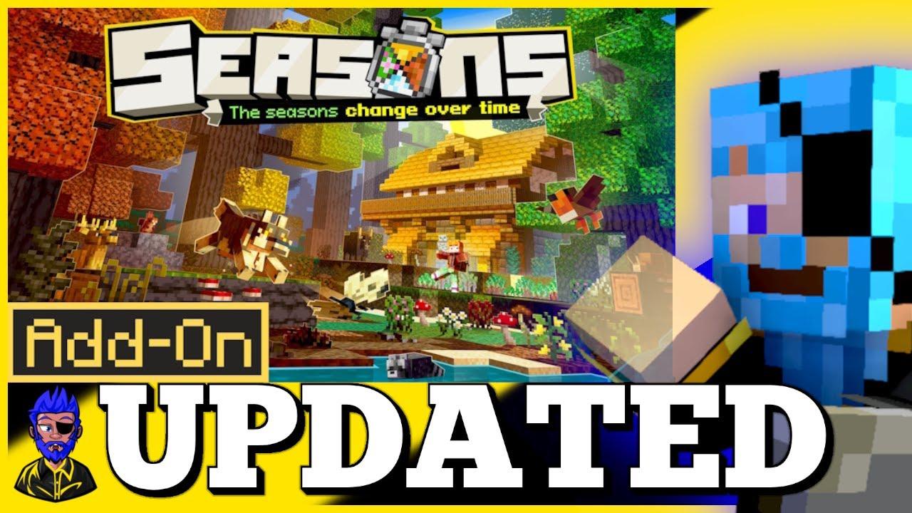 SEASONS Add-On by Glorious Studios | CHUNK - Minecraft Bedrock ...