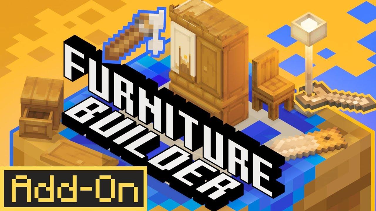 Furniture Builder Add-On by Lofi Girl | CHUNK - Minecraft Bedrock ...