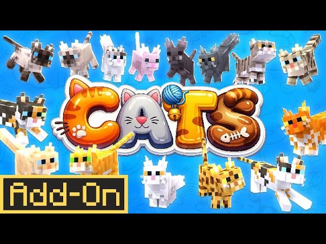 CATS Add-On by ChewMingo | CHUNK - Minecraft Bedrock Marketplace Explorer