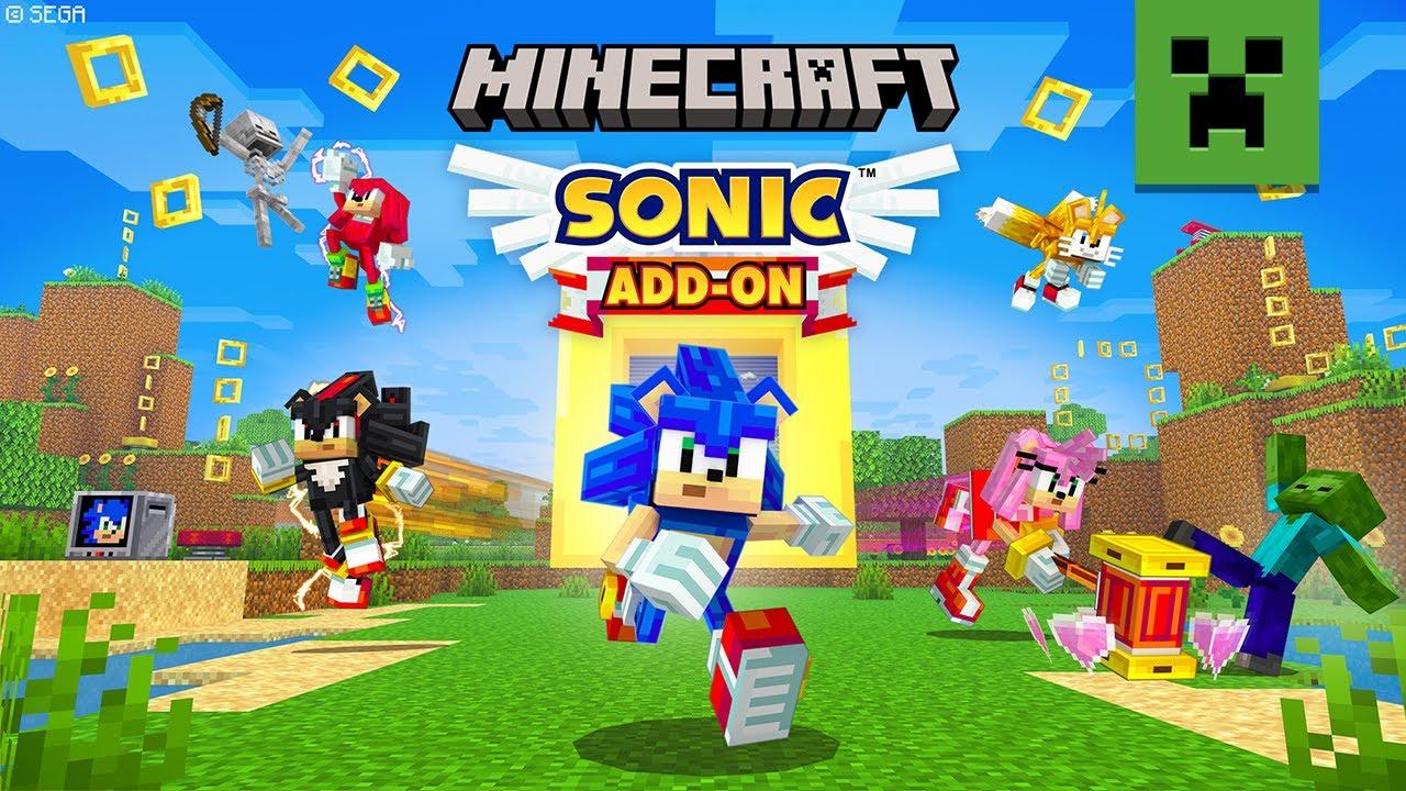 Sonic Add-On de Minecraft | CHUNK - Minecraft Bedrock Marketplace ...