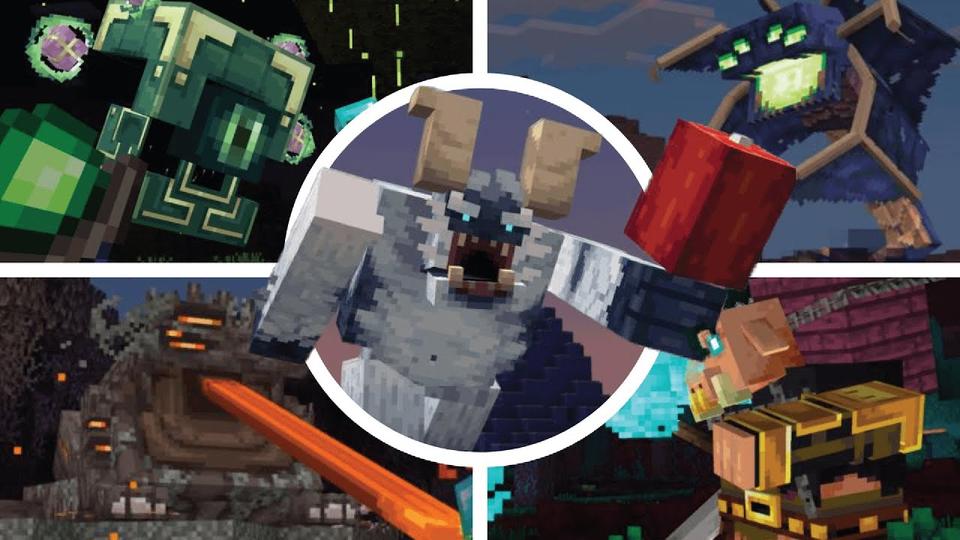 BOSSES+ Add-On by Shapescape | CHUNK - Minecraft Bedrock Marketplace ...