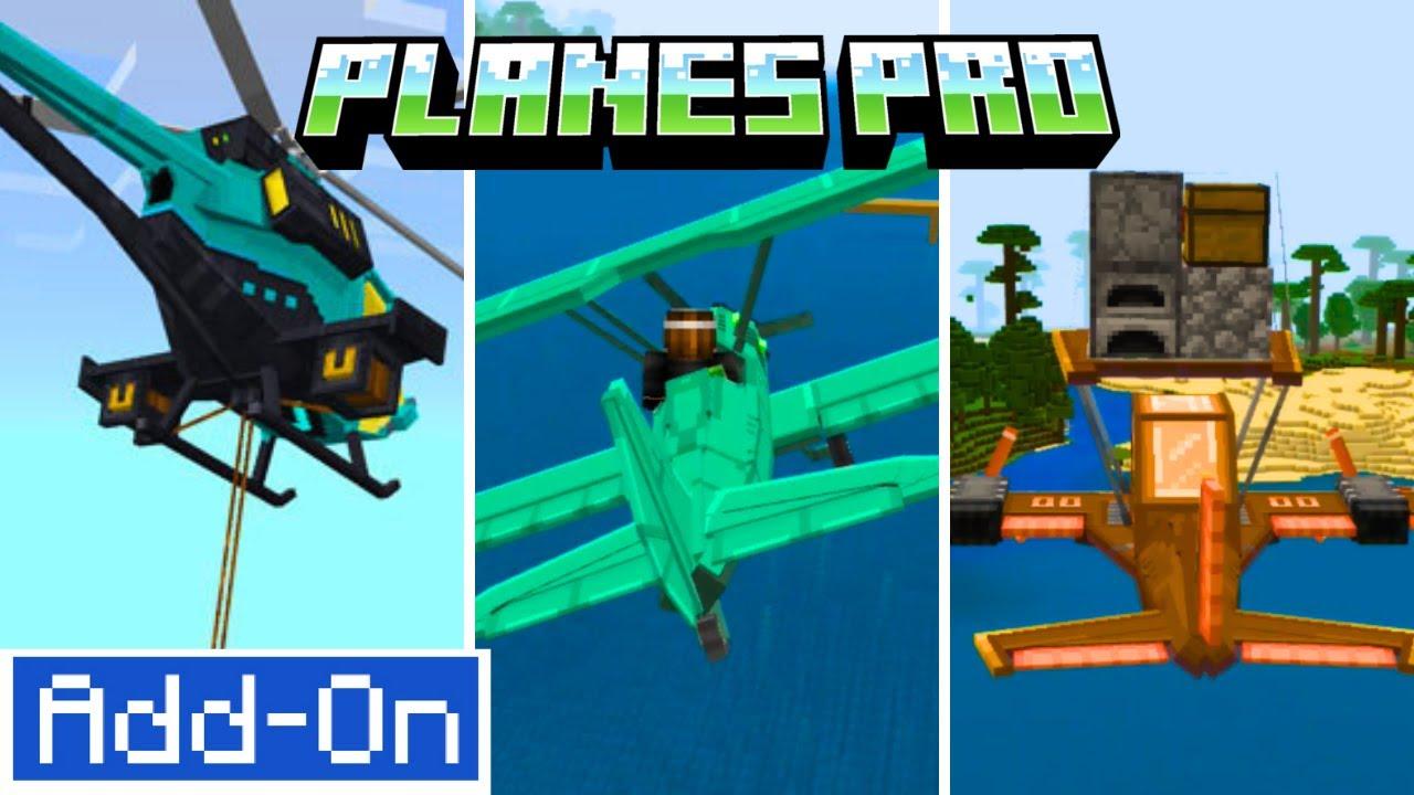 Planes Pro Add-On by AriaCreations | CHUNK - Minecraft Bedrock ...