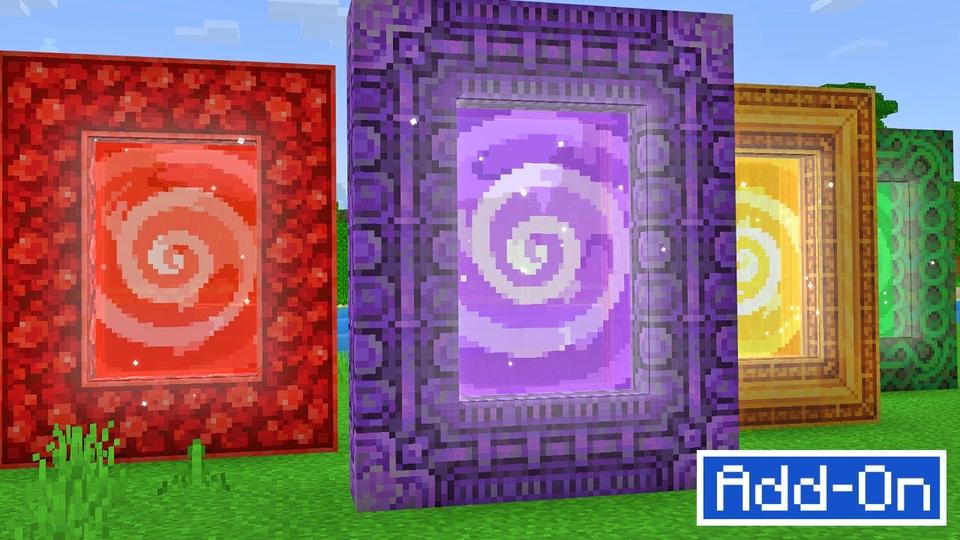 Spark Portals Add-On by Spark Universe | CHUNK - Minecraft Bedrock ...