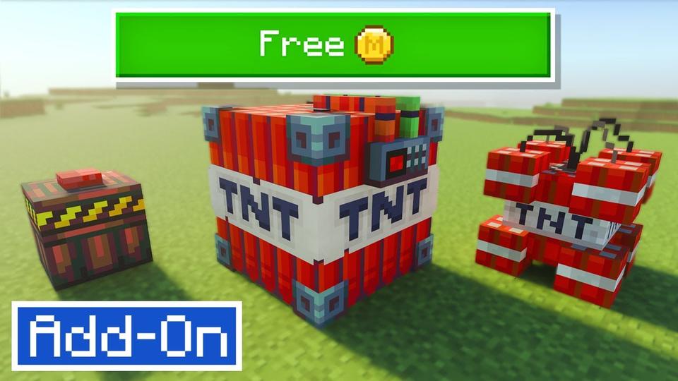 More TNT! Add-On by Tsunami Studios | CHUNK - Minecraft Bedrock ...