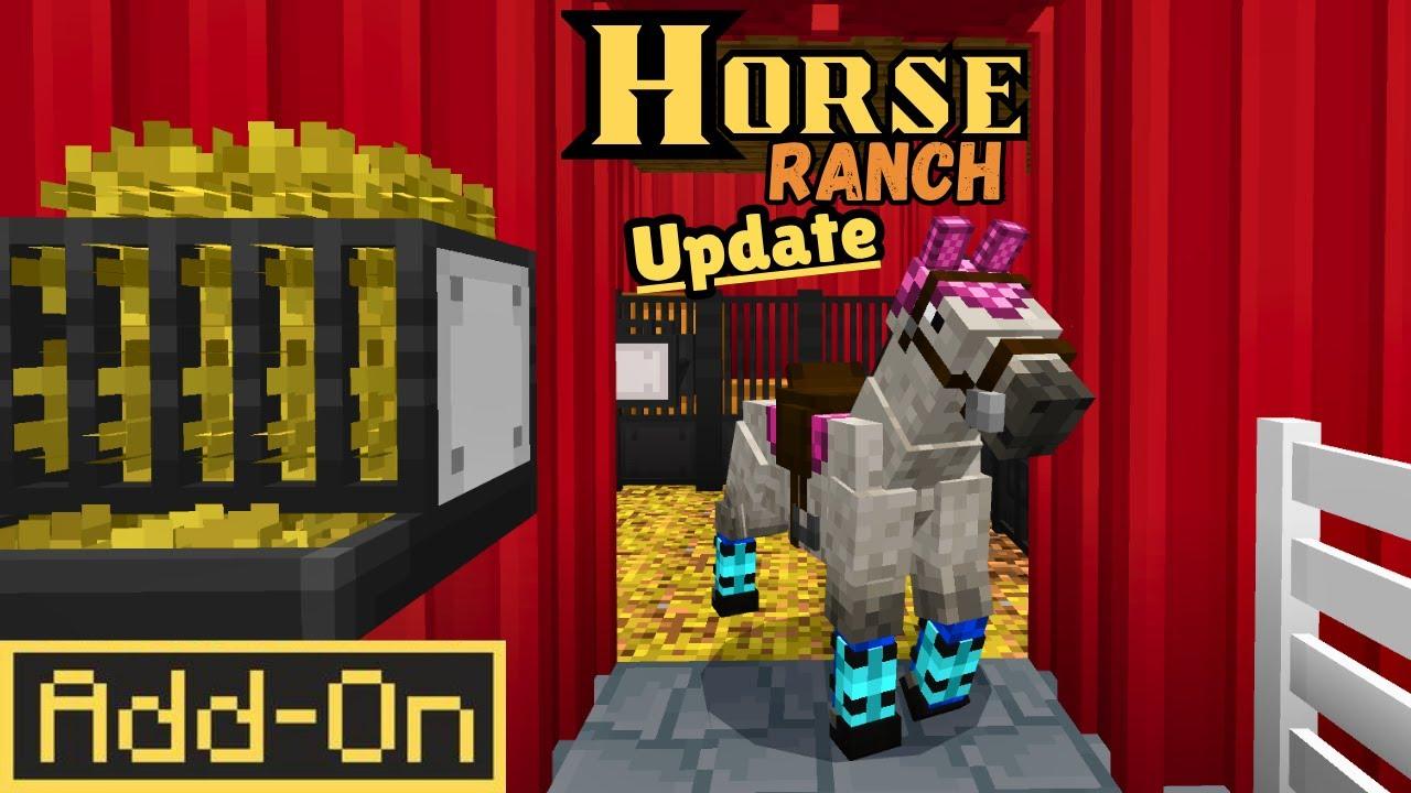 Horse Ranch by Cleverlike | CHUNK - Minecraft Bedrock Marketplace Explorer