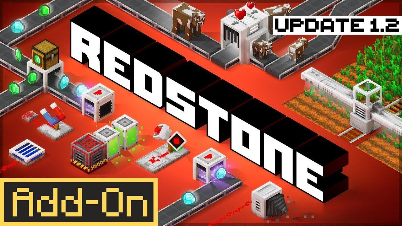Redstone Add-On by Pixelbiester | CHUNK - Minecraft Bedrock Marketplace ...