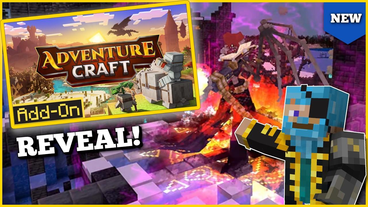 AdventureCraft Add-On by Octovon | CHUNK - Minecraft Bedrock ...