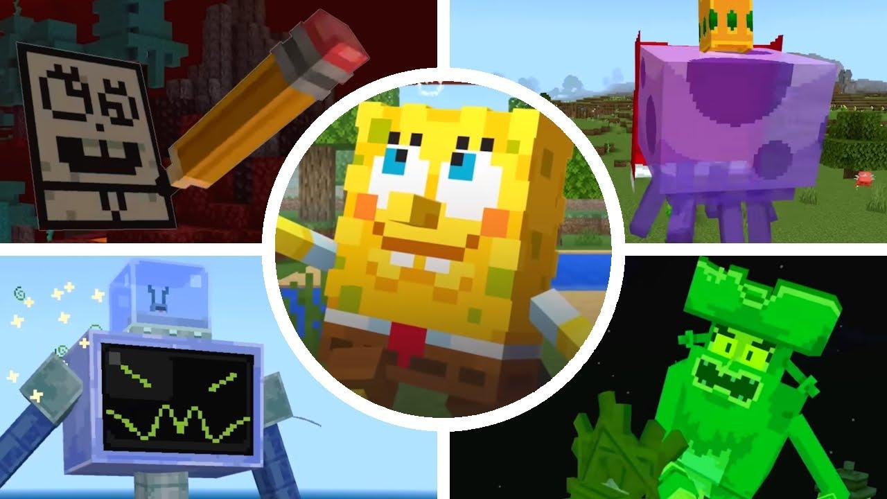 SpongeBob SquarePants Add-On by Minecraft | CHUNK - Minecraft Bedrock ...